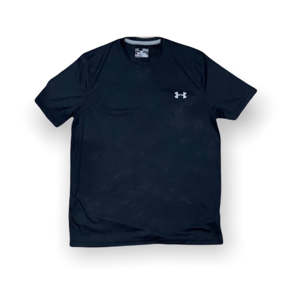Under Armour Mens Loose Fit Black T Shirt Size Medium